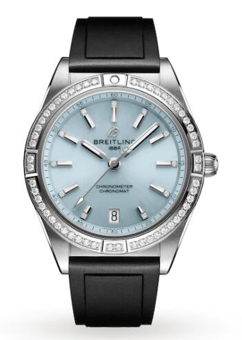 Replica Breitling CHRONOMAT ICE BLUE 36MM G10380591C1S1 Women Watch